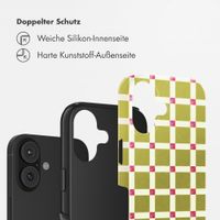 Selencia Vivid Back Cover Apple iPhone 17 - Check This Olive