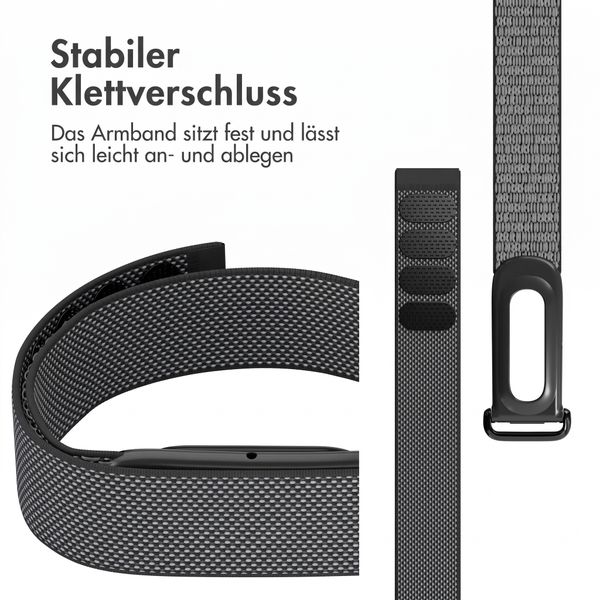 imoshion Nylonarmband für Fitbit Air - Schwarz