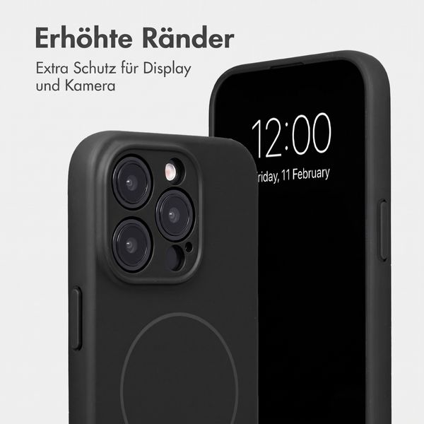 Accezz Grip Backcover mit MagSafe Apple iPhone 15 Pro - Schwarz