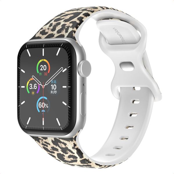 imoshion Silikonband⁺ für die Apple Watch Series 1 bis 9 / SE (38/40/41 mm) | Series 10 (42 mm) - Leopard