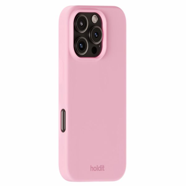 Holdit Silicone Case für das iPhone 16 Pro Max - Pink