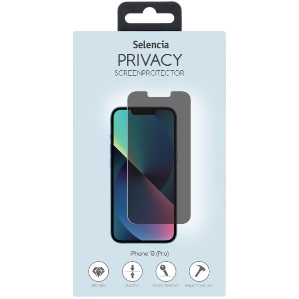 Selencia Screen Protector Privacy Glas für das iPhone 13 / 13 Pro / 14 / SE 4