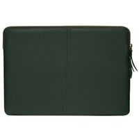 dbramante1928 ﻿Paris+ Sleeve - Laptop Hülle 14 Zoll - Laptop Sleeve - Echtes Leder - MacBook Pro 14 Zoll - Evergreen