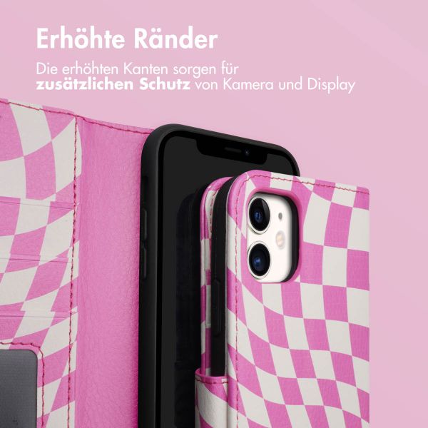 imoshion Design Klapphülle Apple iPhone 11 - Retro Pink
