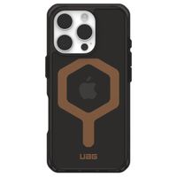 UAG Plyo Backcover MagSafe für das iPhone 16 Pro - Black / Bronze