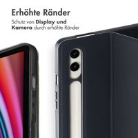 Accezz Classic Klapphülle Samsung Galaxy Tab S10 Plus / Tab S9 FE Plus / Tab S9 Plus - Schwarz