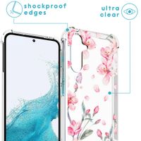 imoshion Design Hülle mit Band für das Samsung Galaxy A54 (5G) - Blossom Watercolor