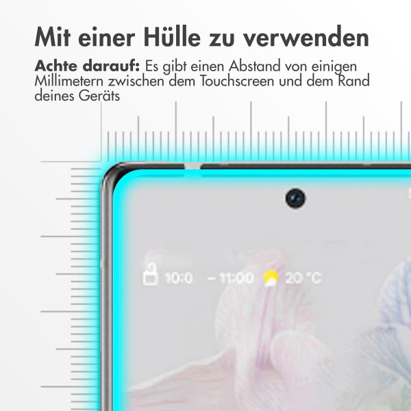 Accezz Screen Protector aus gehärtetem Glas Google Pixel 7