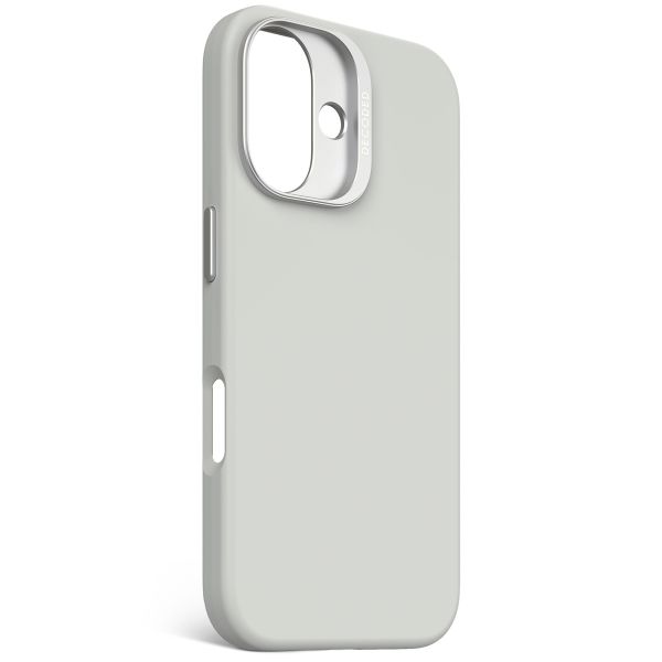 Decoded Silikon-Case MagSafe für das Apple iPhone 16 - Stone Grey