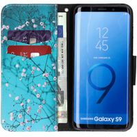 Design TPU Klapphülle für das Samsung Galaxy S9