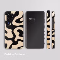 Selencia Vivid Rückabdeckung mit MagSafe Samsung Galaxy S25 Ultra - Art Wave Black