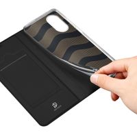 Dux Ducis Slim TPU Klapphülle für das Oppo A17 - Schwarz