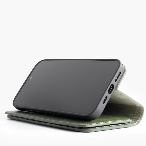 Wachikopa Multi Wallet Bookcase für das Samsung Galaxy S24 Ultra - Forest Green