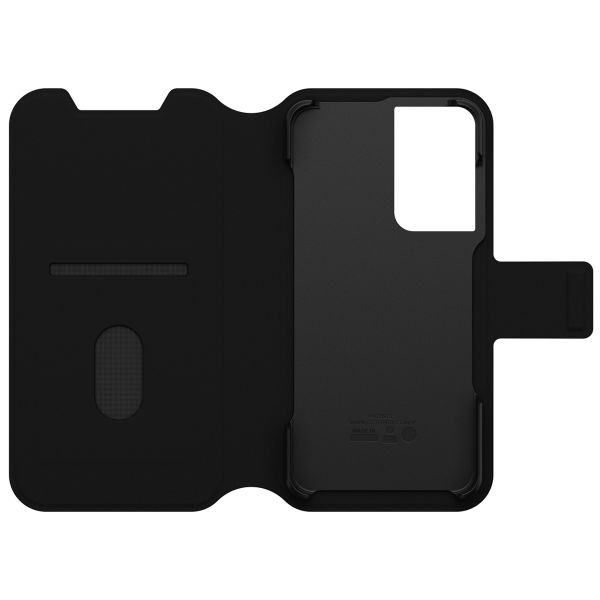 OtterBox Strada Via Klapphülle für das Samsung Galaxy S22 Plus - Schwarz