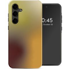 Selencia Vivid Back Cover Samsung Galaxy S24 FE - Gradient Olive Dust