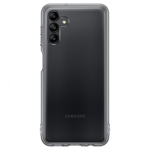 Samsung Original Silicone Clear Cover für das Galaxy A04S - Black