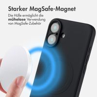 imoshion Color Back Cover mit MagSafe für das Apple iPhone 16 - Schwarz