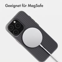 Accezz Lite Backcover mit MagSafe | Fluted | Apple iPhone 15 Pro - Grau