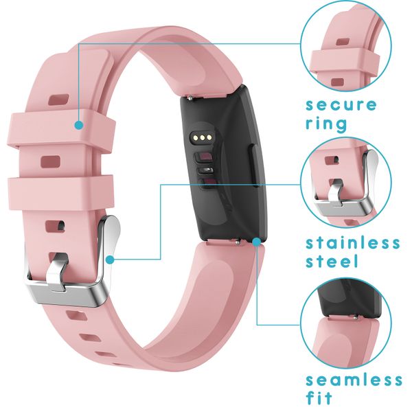 imoshion Silikonband für die Fitbit Inspire - Rosa