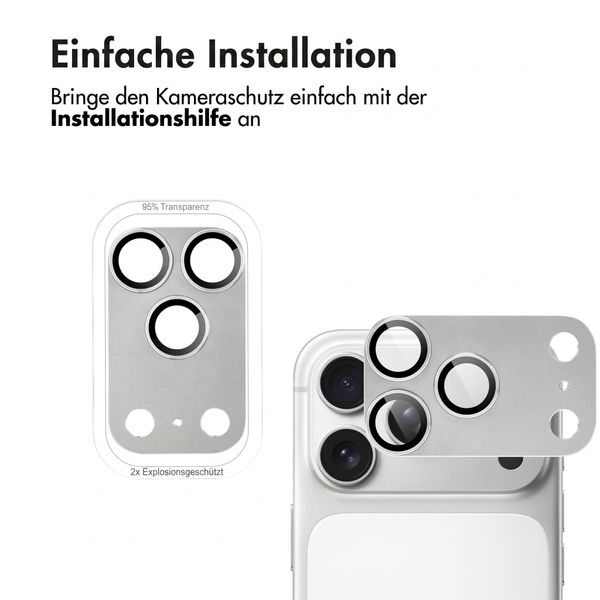 imoshion Kameraschutz Glas 2er-Pack Apple iPhone 18 Pro