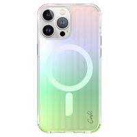 Coehl Linear Magsafe Back Cover für das Apple iPhone 15 Pro Max - Iridescent