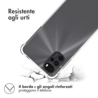 imoshion Shockproof Case Motorola Moto G22 - Transparent