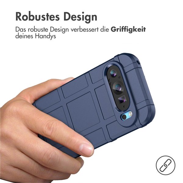 imoshion Rugged Shield Backcover Google Pixel 9 / 9 Pro - Dunkelblau
