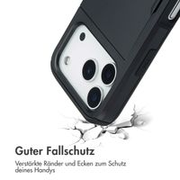 imoshion Backcover mit Kartenfach Apple iPhone 17 Pro - Schwarz