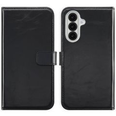 Selencia Echtleder Klapphülle Samsung Galaxy A36 / A56 - Schwarz
