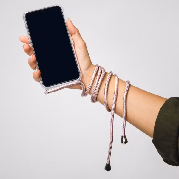 imoshion Backcover mit Band für das Samsung Galaxy A36 - Rosé Gold