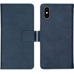 imoshion Luxuriöse Klapphülle Apple iPhone X / Xs - Dunkelblau