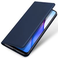 Dux Ducis Slim TPU Klapphülle für das Oppo Reno 8 Pro 5G - Dunkelblau