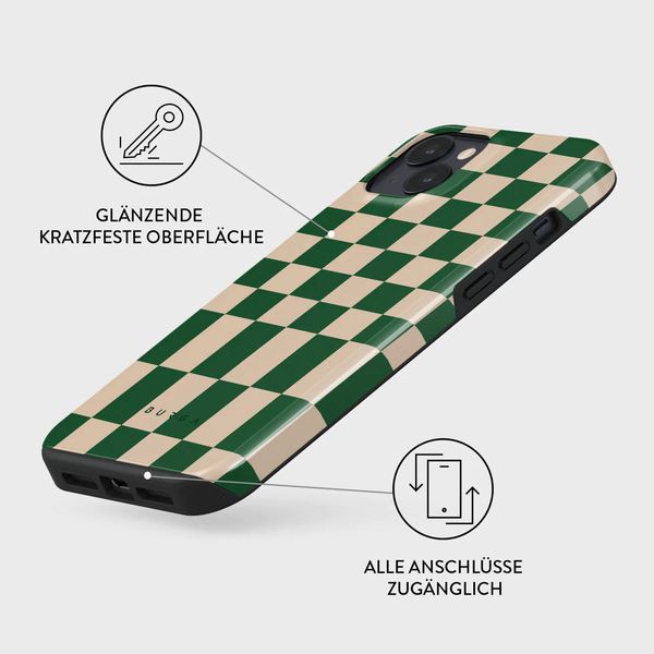 Burga Tough Back Cover für das iPhone 14 - Ivy League