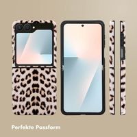 Selencia Vivid Back Cover Samsung Galaxy Z Flip 7 - Wild Leo