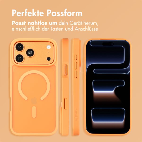 imoshion Color Guard Back Cover mit MagSafe Apple iPhone 17 Pro - Orange