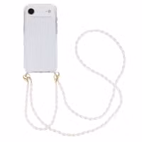 imoshion Handykette mit Perlen + Handgelenkschlaufe Apple iPhone Air - Transparent