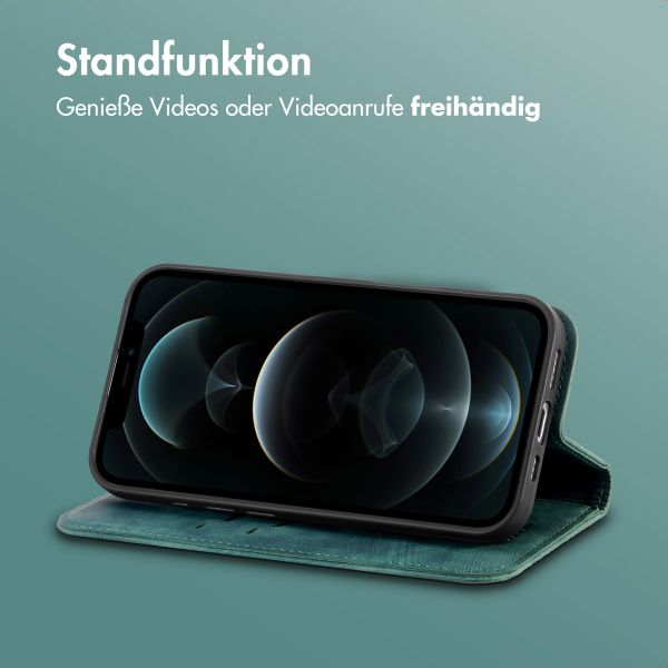 imoshion Slim Klapphülle Apple iPhone 12 (Pro) - Grün