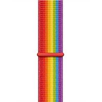 Apple Sport Loop Armband für das  Apple Watch Series 1 t/m 9 / SE (38/40/41 mm) | Series 10 / 11 (42 mm) - Rainbow Pride
