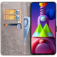 imoshion Mandala Klapphülle  Samsung Galaxy M51 - Grau