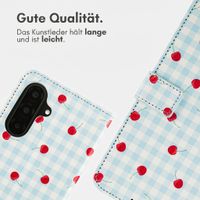 imoshion Design Klapphülle Samsung Galaxy A56 - Cherry Check