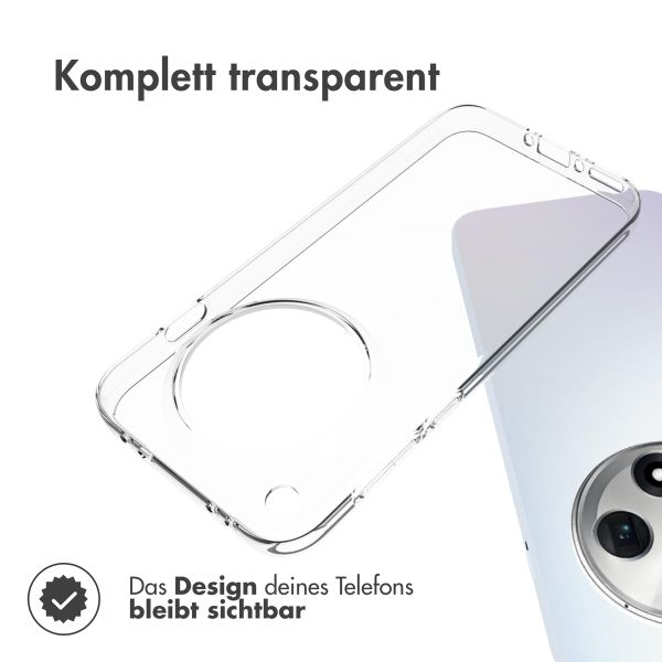 Accezz Xtreme TPU Cover für das Oppo Find X8 - Transparent