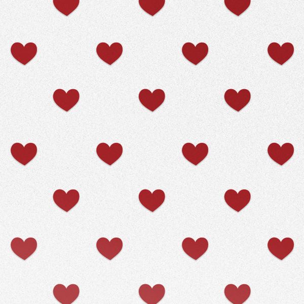 imoshion Design Hülle Apple iPhone 16 Pro - Red Hearts