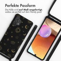 imoshion SilikonHülle design mit Band Samsung Galaxy A32 (4G) - Sky Black