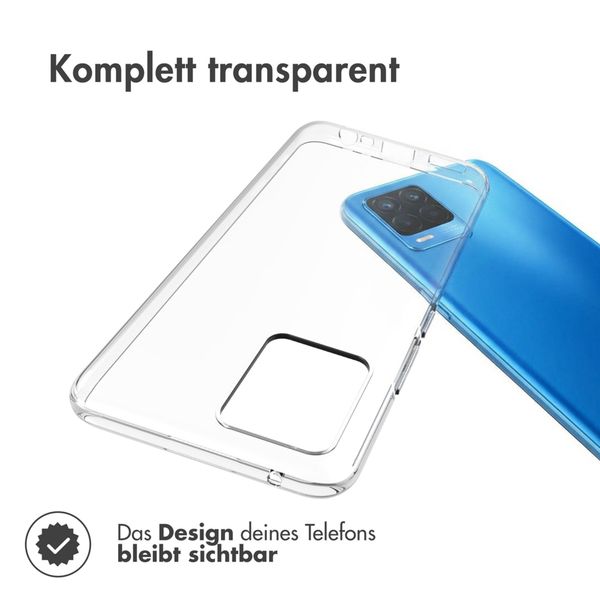 Accezz Clear TPU Backcover Realme 8 (Pro) - Transparent