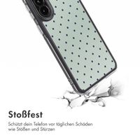 imoshion Design Hülle Samsung Galaxy A57 (5G) - Polka Dot Mintgroen