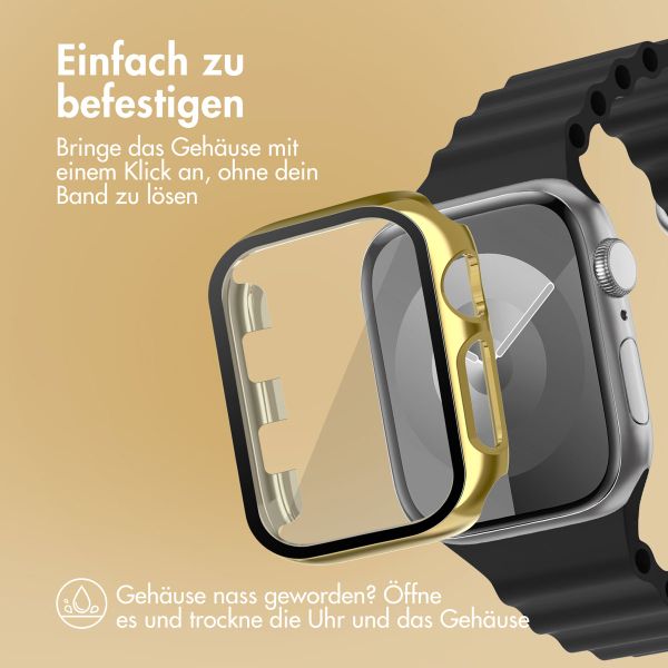 imoshion Full Cover glänzendes Hard Case für die Apple Watch Series 1 / 2 / 3 – 38 mm – Gold