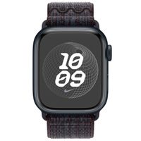 Apple Nike Sport Loop Band für die Apple Watch Series 1 bis 9 / SE (38/40/41 mm) | Series 10 (42 mm) - Black/Blue