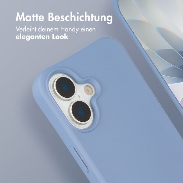 imoshion Color Backcover mit abnehmbarem Handykette und MagSafe Apple iPhone 17 - Ash Blue
