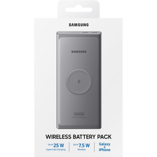 Samsung Wireless Battery Pack 10.000 mAh - 25W - Grau