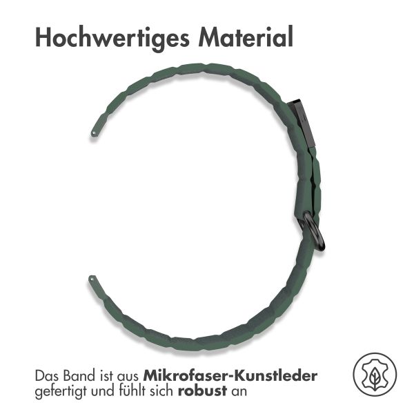 imoshion Magnetlederarmband -   Universelle 22 mm Anschluss - Grün